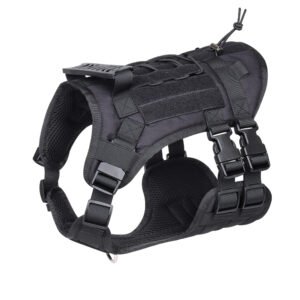 Professional Multifunctional Tactical Harness Vest for Active Dogs