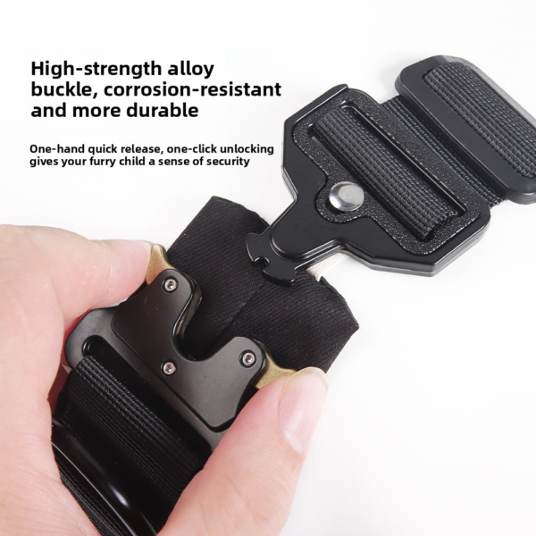Heavy-Duty Tactical Dog Collar