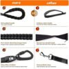 Dual-Handle Reflective Anti-Pull Dog Leash
