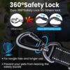 Dual-Handle Reflective Anti-Pull Dog Leash