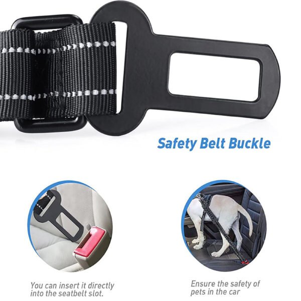 Dual-Handle Reflective Anti-Pull Dog Leash