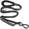 Dual-Handle Reflective Anti-Pull Dog Leash